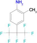 2-Methyl-4-(1,1,1,2,3,3,3-heptafluoro-2-propyl)aniline