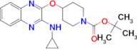 tert-Butyl 4-((3-(cyclopropylamino)quinoxalin-2-yl)oxy)piperidine-1-carboxylate