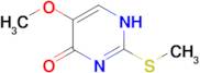 5-Methoxy-2-(methylthio)pyrimidin-4-ol