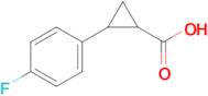 2-(4-Fluorophenyl)cyclopropanecarboxylic acid