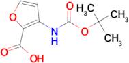 3-((tert-Butoxycarbonyl)amino)furan-2-carboxylic acid