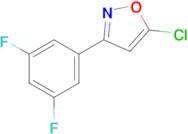 5-Chloro-3-(3,5-difluorophenyl)isoxazole