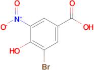 3-Bromo-4-hydroxy-5-nitrobenzoic acid