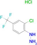 (2-Chloro-4-(trifluoromethyl)phenyl)hydrazine hydrochloride