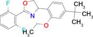 4-(4-(tert-Butyl)-2-ethoxyphenyl)-2-(2,6-difluorophenyl)-4,5-dihydrooxazole