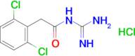 N-Carbamimidoyl-2-(2,6-dichlorophenyl)acetamide hydrochloride