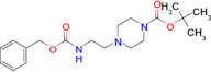 tert-Butyl 4-(2-(((benzyloxy)carbonyl)amino)ethyl)piperazine-1-carboxylate