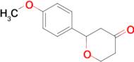 2-(4-Methoxyphenyl)dihydro-2H-pyran-4(3H)-one