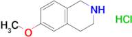 6-Methoxy-1,2,3,4-tetrahydroisoquinoline hydrochloride