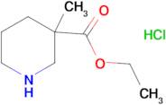 Ethyl 3-methylpiperidine-3-carboxylate hydrochloride