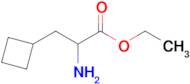 Ethyl 2-amino-3-cyclobutylpropanoate