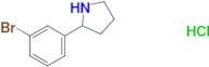 2-(3-Bromophenyl)pyrrolidine hydrochloride