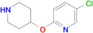 5-Chloro-2-(piperidin-4-yloxy)pyridine