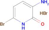 3-Amino-6-bromopyridin-2(1H)-one hydrobromide