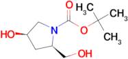 (2R,4R)-tert-Butyl 4-hydroxy-2-(hydroxymethyl)pyrrolidine-1-carboxylate