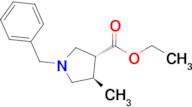 trans-Ethyl 1-benzyl-4-methylpyrrolidine-3-carboxylate