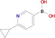(6-Cyclopropylpyridin-3-yl)boronic acid