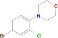 4-(4-Bromo-2-chlorophenyl)morpholine