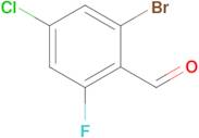 2-Bromo-4-chloro-6-fluorobenzaldehyde