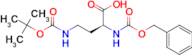 (S)-2-(((Benzyloxy)carbonyl)amino)-4-((tert-butoxycarbonyl)amino)butanoic acid