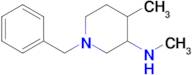 1-Benzyl-N,4-dimethylpiperidin-3-amine