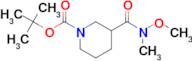 tert-Butyl 3-(methoxy(methyl)carbamoyl)piperidine-1-carboxylate