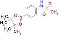 N-(4-(4,4,5,5-Tetramethyl-1,3,2-dioxaborolan-2-yl)phenyl)methanesulfonamide