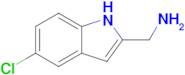 (5-Chloro-1H-indol-2-yl)methanamine methane