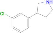 3-(3-Chlorophenyl)pyrrolidine