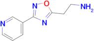2-(3-(Pyridin-3-yl)-1,2,4-oxadiazol-5-yl)ethanamine
