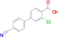 3-Chloro-4'-cyano-[1,1'-biphenyl]-4-carboxylic acid