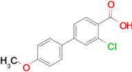 3-Chloro-4'-methoxy-[1,1'-biphenyl]-4-carboxylic acid