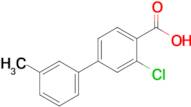 3-Chloro-3'-methyl-[1,1'-biphenyl]-4-carboxylic acid