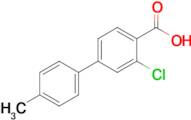 3-Chloro-4'-methyl-[1,1'-biphenyl]-4-carboxylic acid