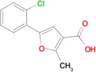 5-(2-Chlorophenyl)-2-methylfuran-3-carboxylic acid