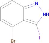 4-Bromo-3-iodo-1H-indazole