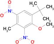 1-(tert-Butyl)-2-methoxy-4-methyl-3,5-dinitrobenzene