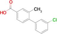 3'-Chloro-2-methyl-[1,1'-biphenyl]-4-carboxylic acid