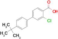 4'-(tert-Butyl)-3-chloro-[1,1'-biphenyl]-4-carboxylic acid