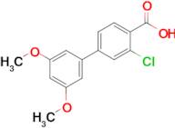 3-Chloro-3',5'-dimethoxy-[1,1'-biphenyl]-4-carboxylic acid