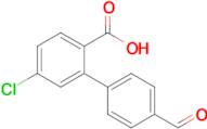 5-Chloro-4'-formyl-[1,1'-biphenyl]-2-carboxylic acid