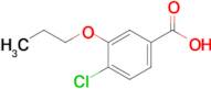 4-Chloro-3-propoxybenzoic acid
