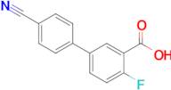 4'-Cyano-4-fluoro-[1,1'-biphenyl]-3-carboxylic acid