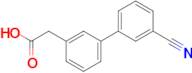 2-(3'-Cyano-[1,1'-biphenyl]-3-yl)acetic acid