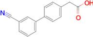 2-(3'-Cyano-[1,1'-biphenyl]-4-yl)acetic acid