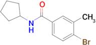 4-Bromo-N-cyclopentyl-3-methylbenzamide