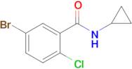 5-Bromo-2-chloro-N-cyclopropylbenzamide