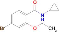 4-Bromo-N-cyclopropyl-2-ethoxybenzamide
