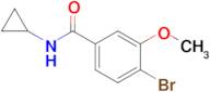 4-Bromo-N-cyclopropyl-3-methoxybenzamide