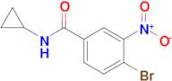 4-Bromo-N-cyclopropyl-3-nitrobenzamide